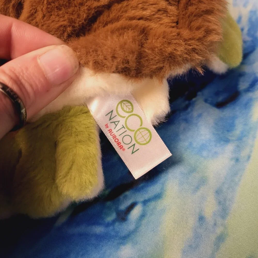 Stuffed Sea Turtle ~ Eco Nation ~ New with Tags - Picture 6 of 6
